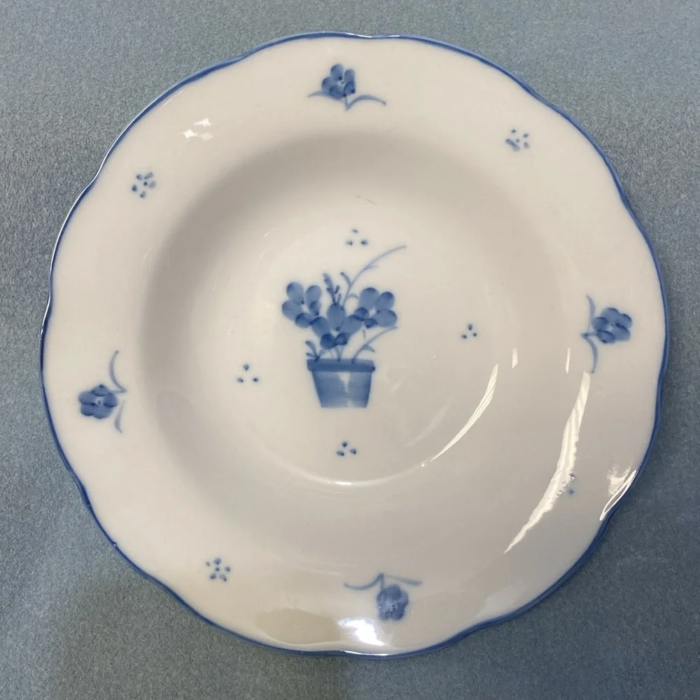 STEELE HAND PAINTED PORCELAIN DE CHINE SOUP BOWL